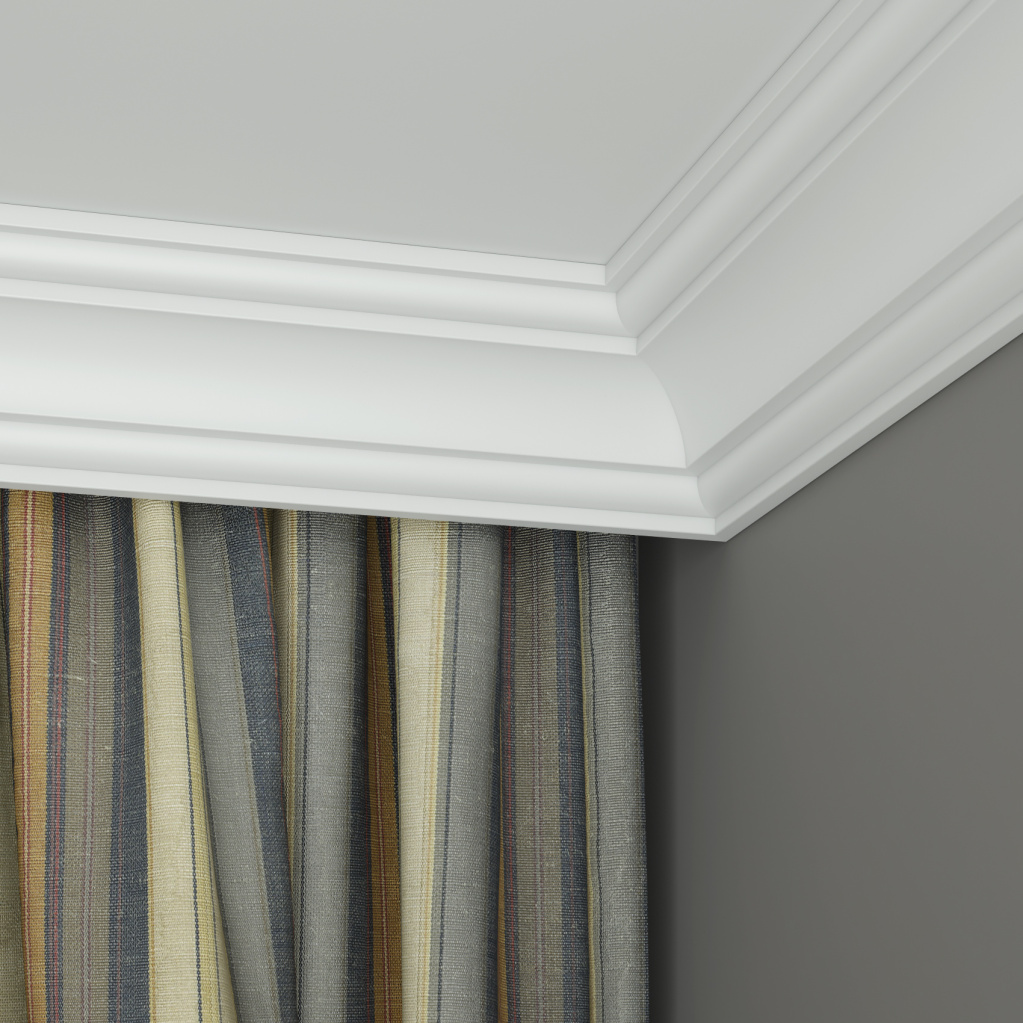 Карниз Ultrawood арт. CR 0018 (2440 х 76 х 76) CR_018.jpg - Санкт-Петербург