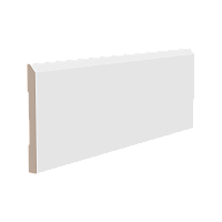 Плинтус белый Ultrawood арт. Base 0023 p (2000 x 120 x 12 мм.) - Санкт-Петербург