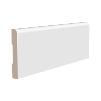 Плинтус белый Ultrawood арт. Base 8012 p (2000 x 80 x 12 мм.) - Санкт-Петербург